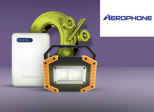 FREE Powerbank + 0% Installment Deals at Aerophone